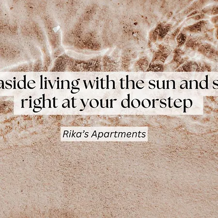 Rika's Seaside Apartmán *